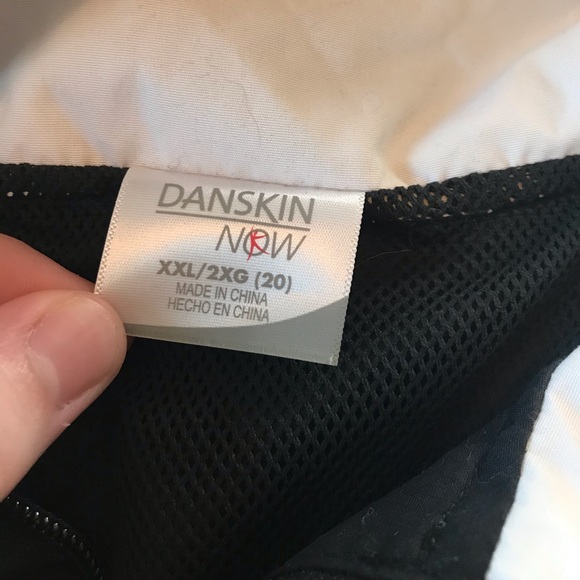 Danskin vintage 2 piece mesh line sweat suit - Picture 3 of 5